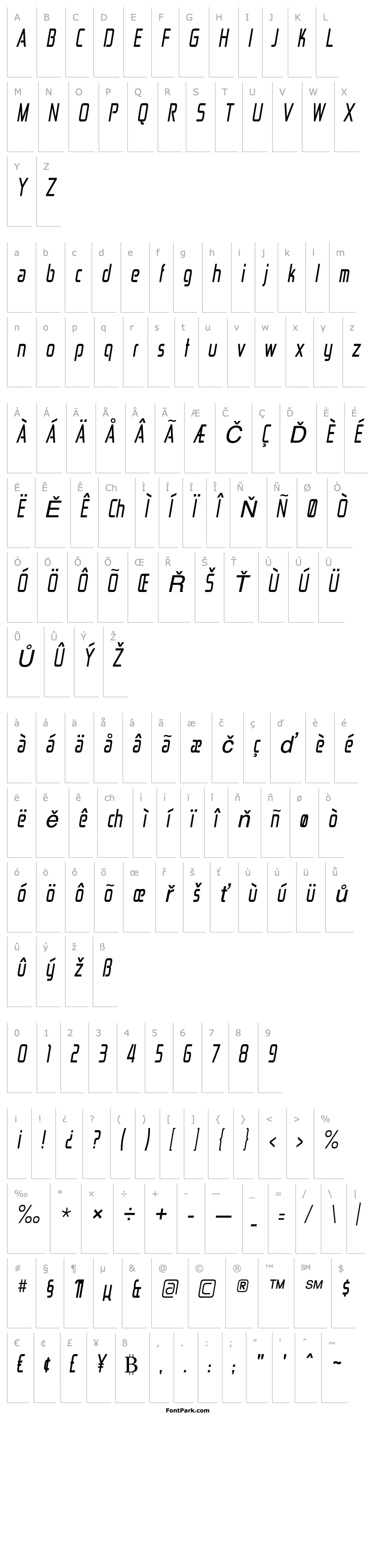 Overview Zekton Cd Italic