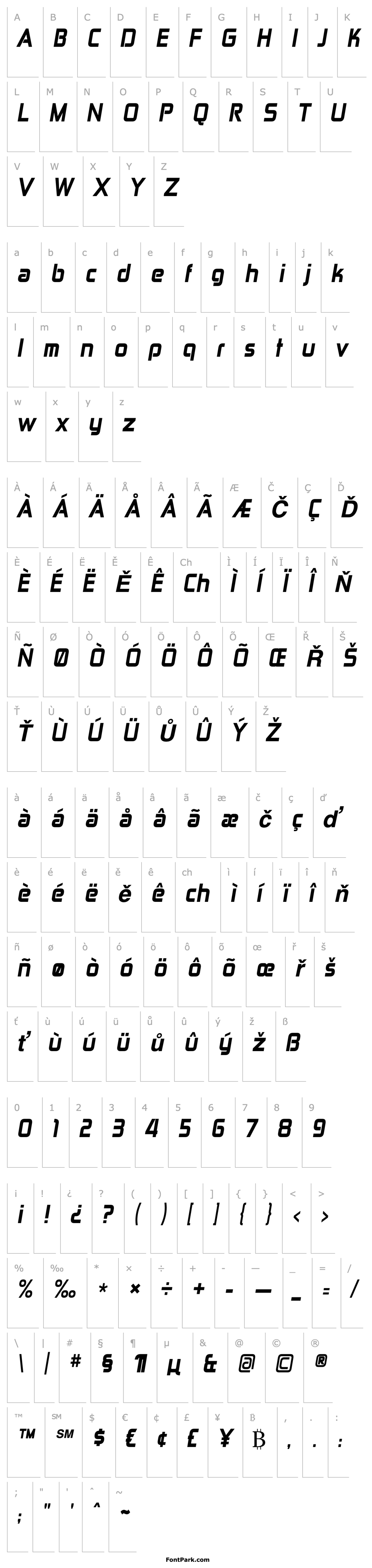 Overview Zekton Hv Italic