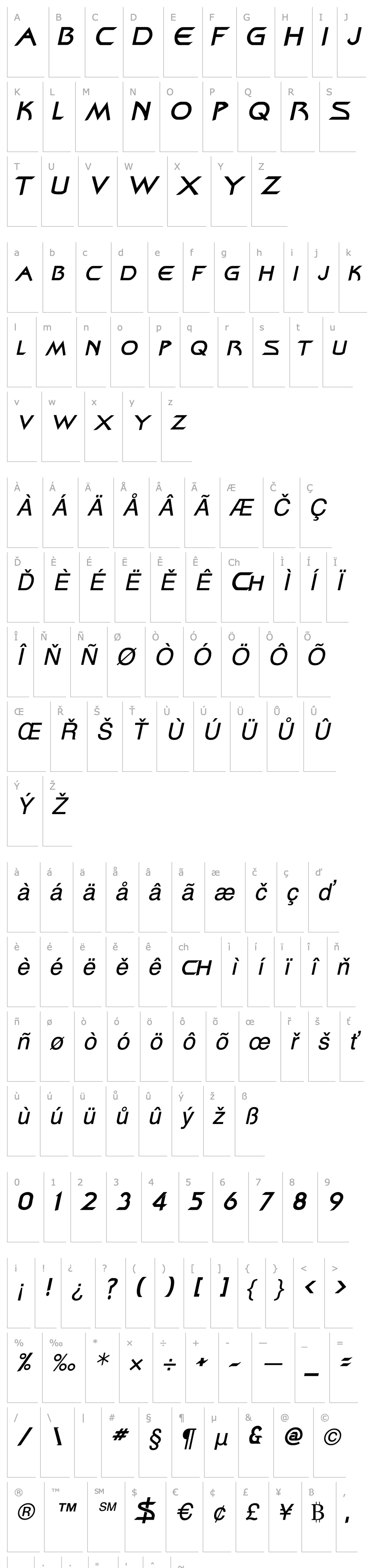 Přehled Zenon Italic