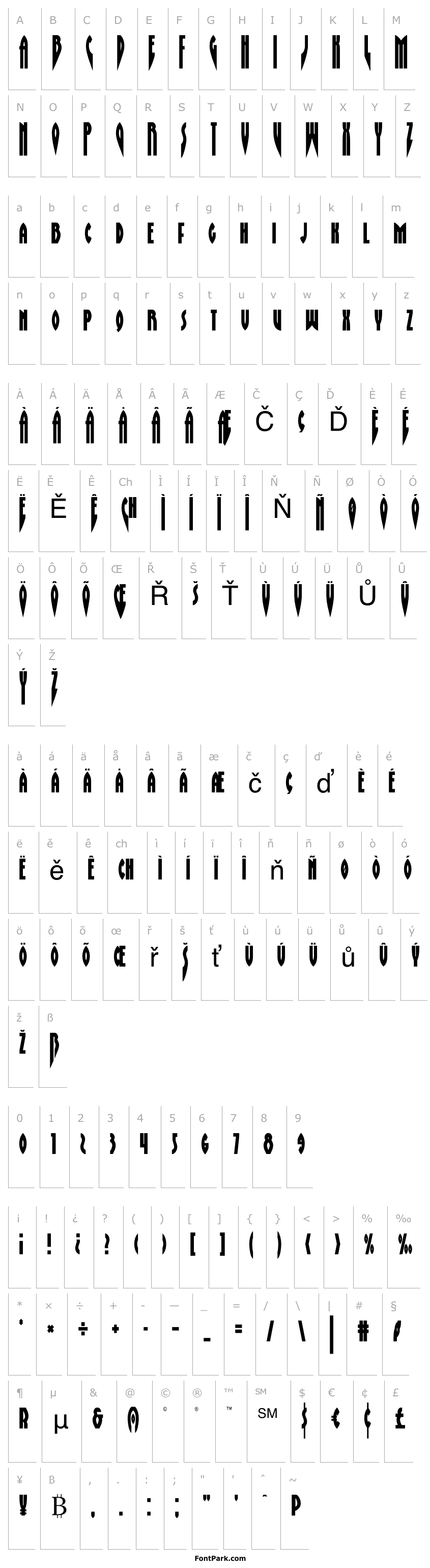 Overview Zirconian Condensed