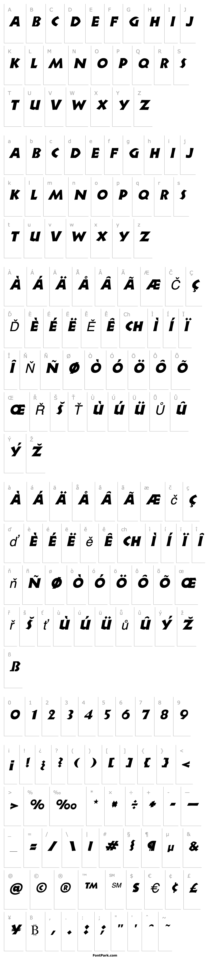 Overview Zorba Italic