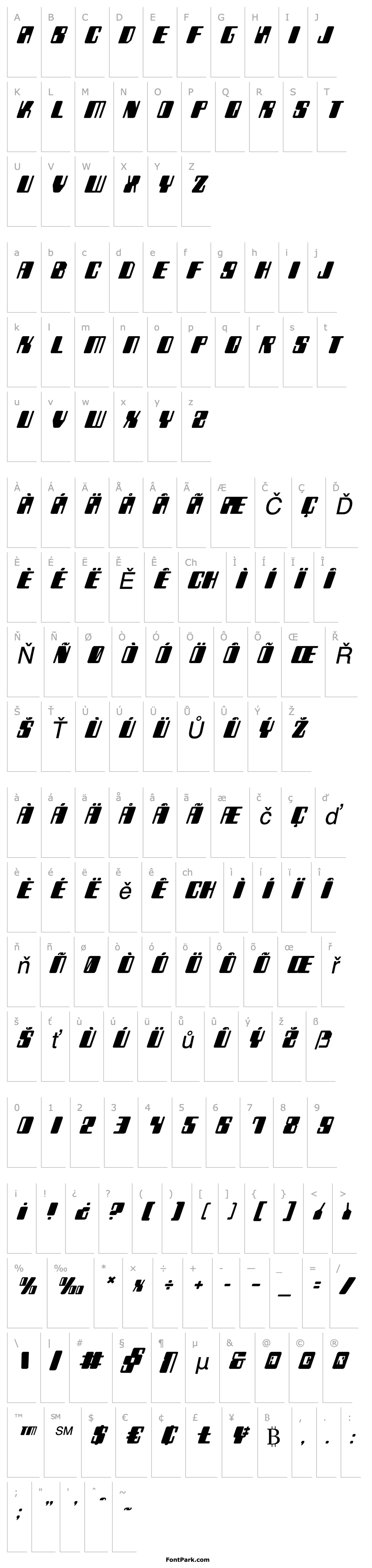 Overview Zyborgs Italic